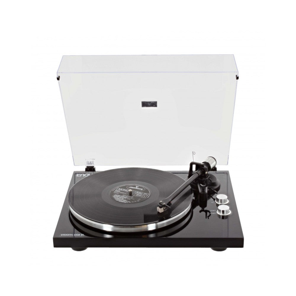 Enova Hifi USB/Bluetooth Hi-Fi Vinyl Turntable - Black Finish