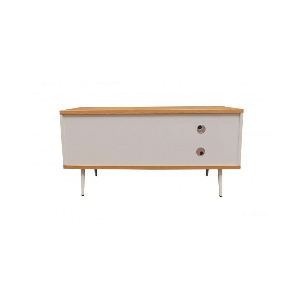 Enova Hifi Vinyl Hi-Fi storage furniture with various spaces dedicated to turntable and vinyls