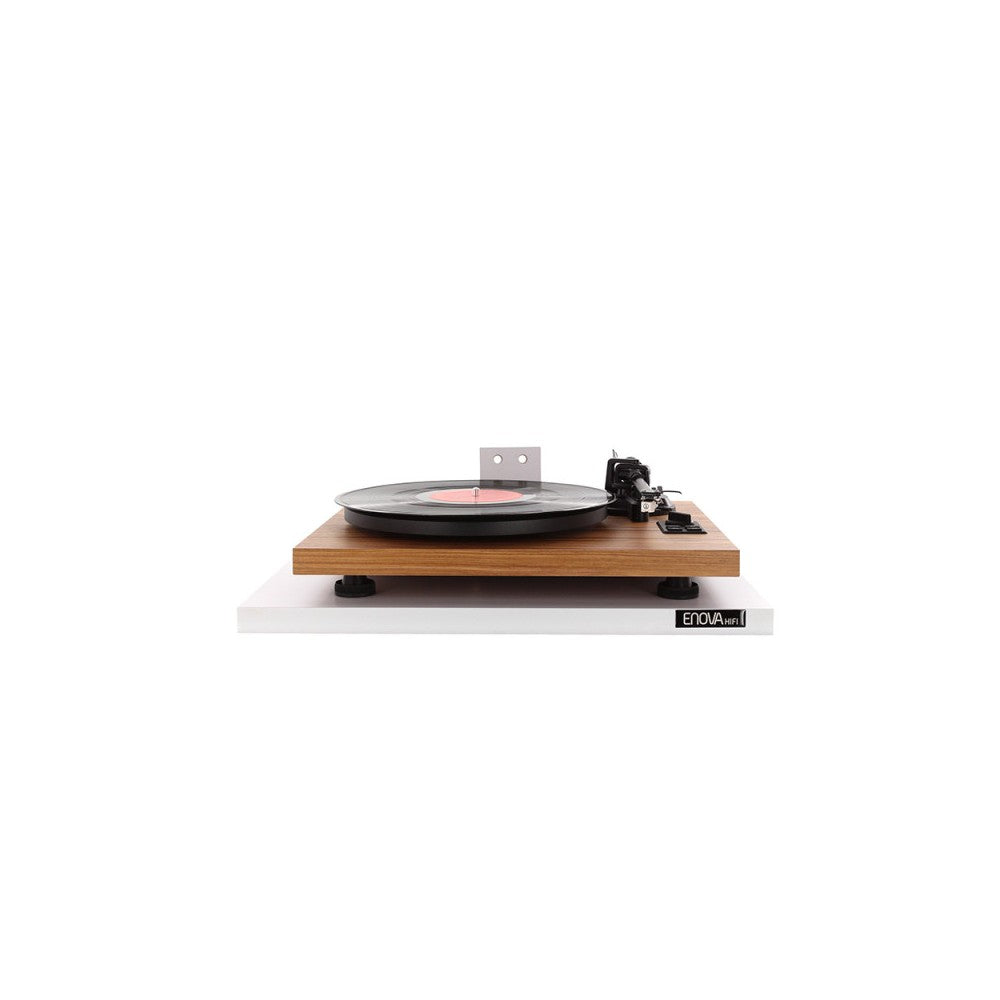 Enova Hifi Wood shelf for turntable, white color