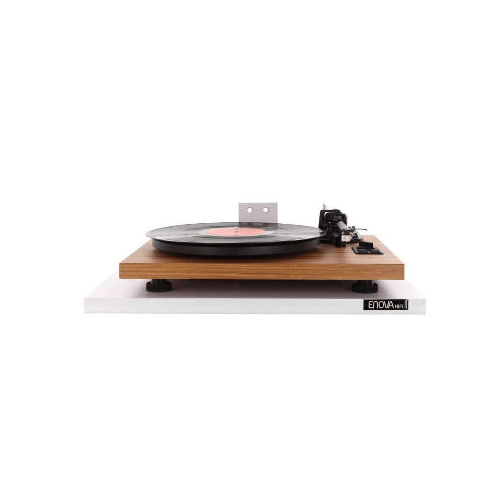 Enova Hifi Wood shelf for turntable, white color