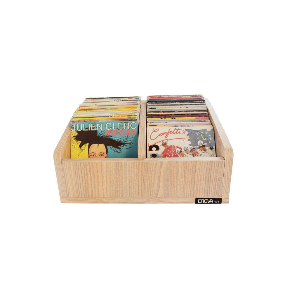 Enova Hifi Wooden cabinet for 45 rpm vinyl records