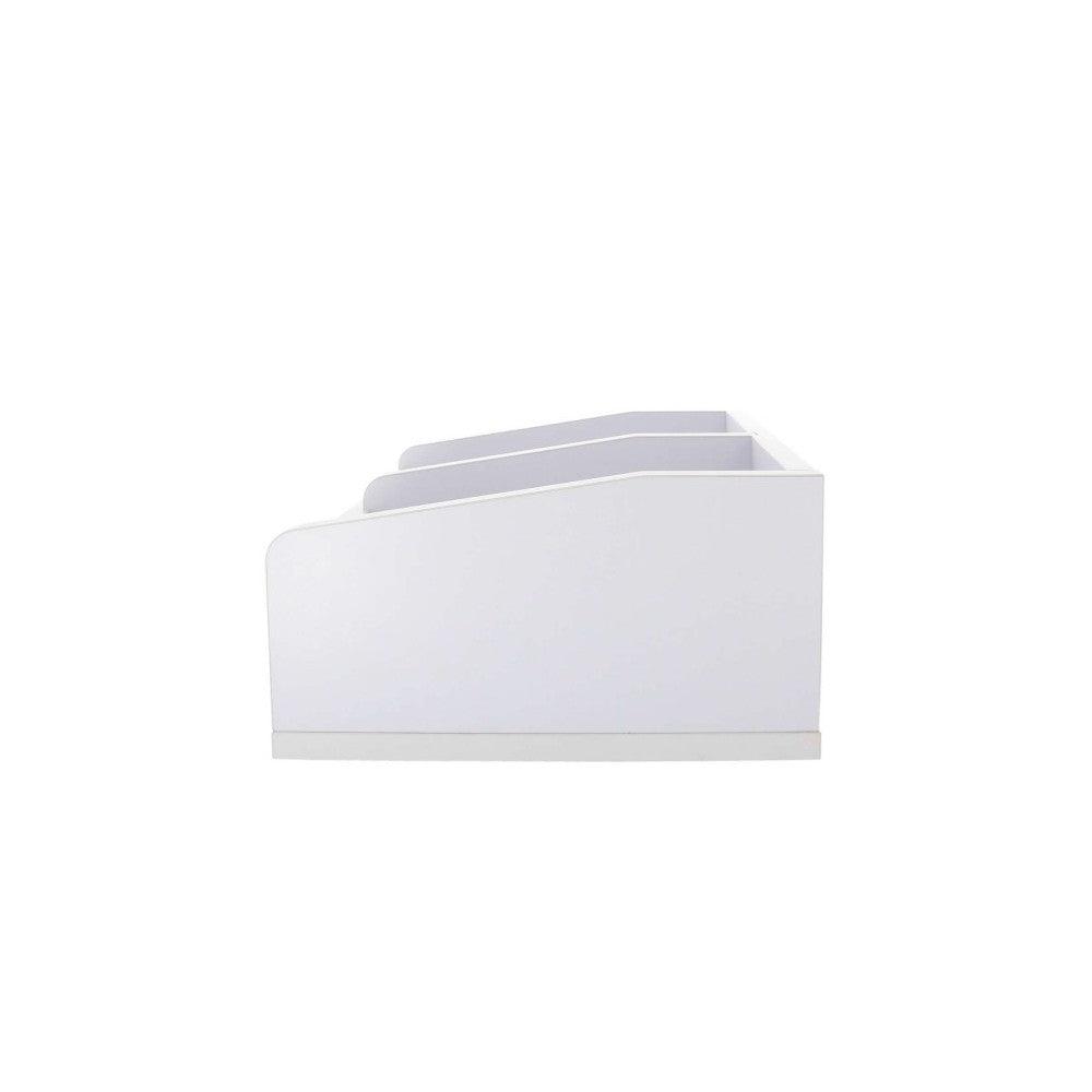 Mueble Enova Hifi blanco para vinilos de 45 rpm