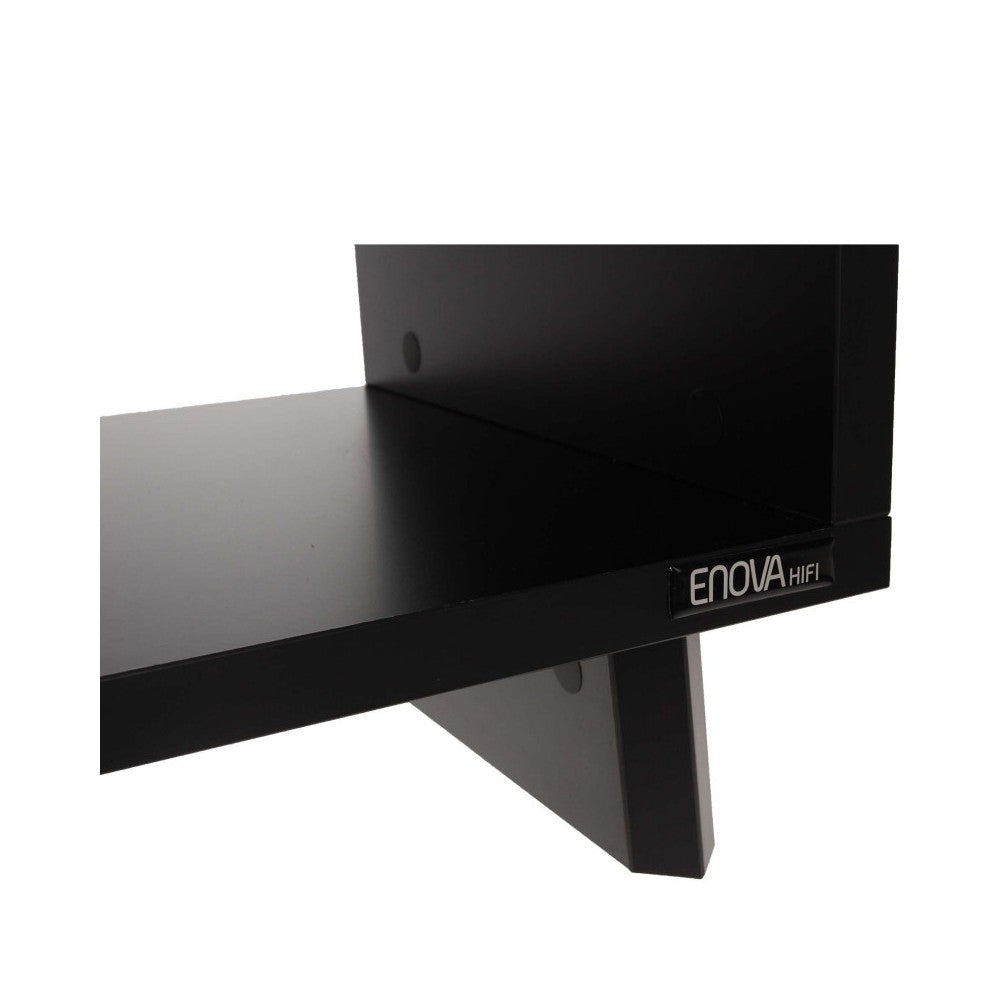 Enova Hifi Black Hi-Fi furniture for a turntable and more than a hundred vinyls