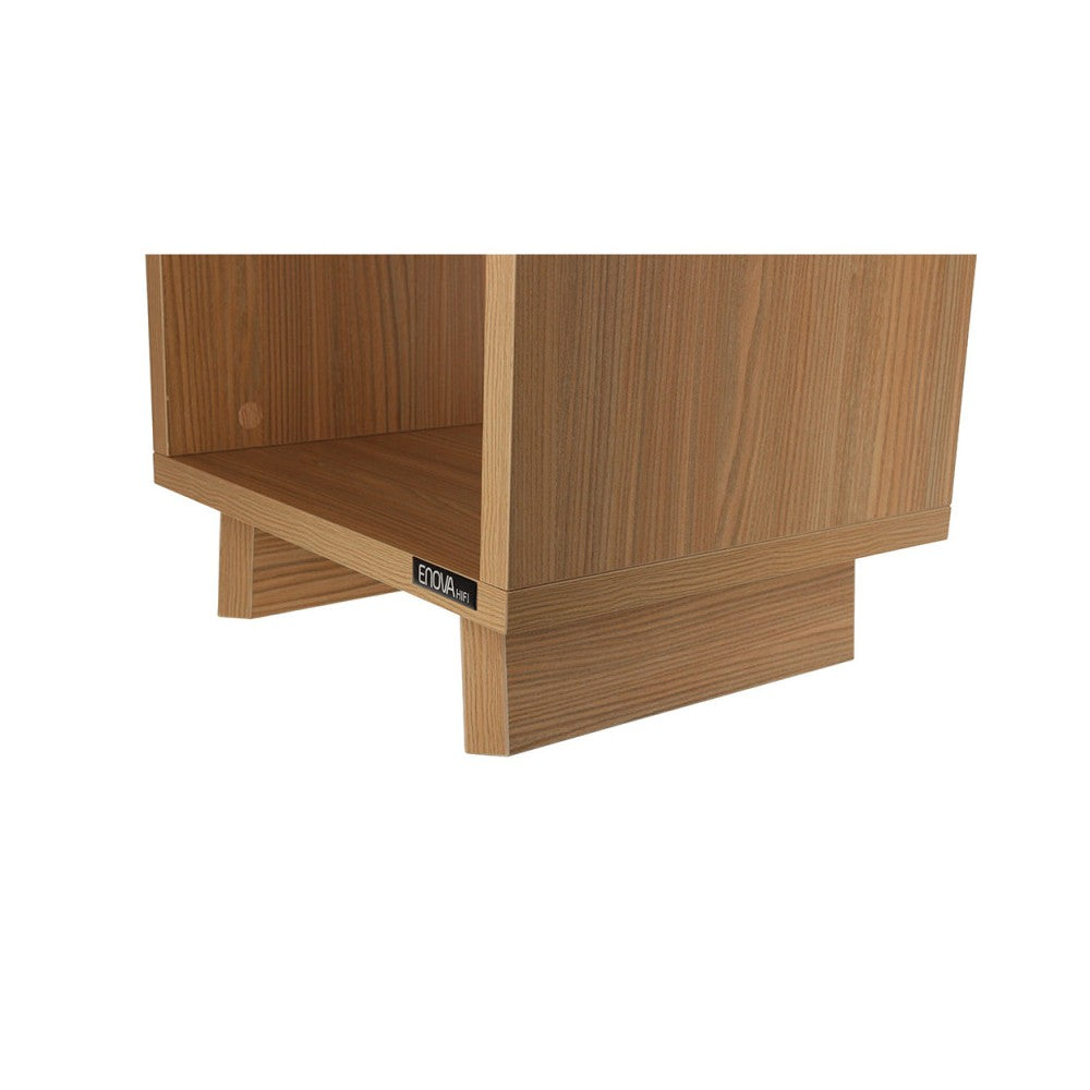 Enova Hifi Wooden Hi-Fi furniture for turntable and over a hundred vinyl records