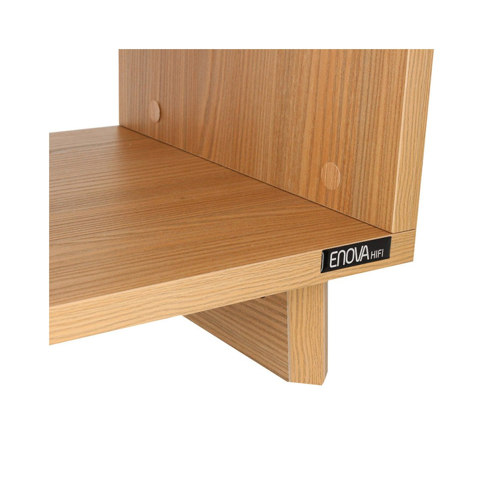 Enova Hifi Wooden Hi-Fi furniture for turntable and over a hundred vinyl records