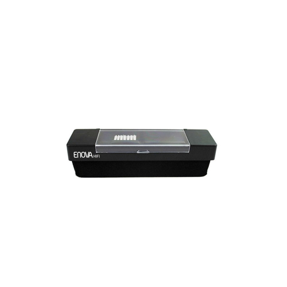 Enova Hifi Velvet cleaning brush for vinyl records, easily remove dust, debris and fine particles