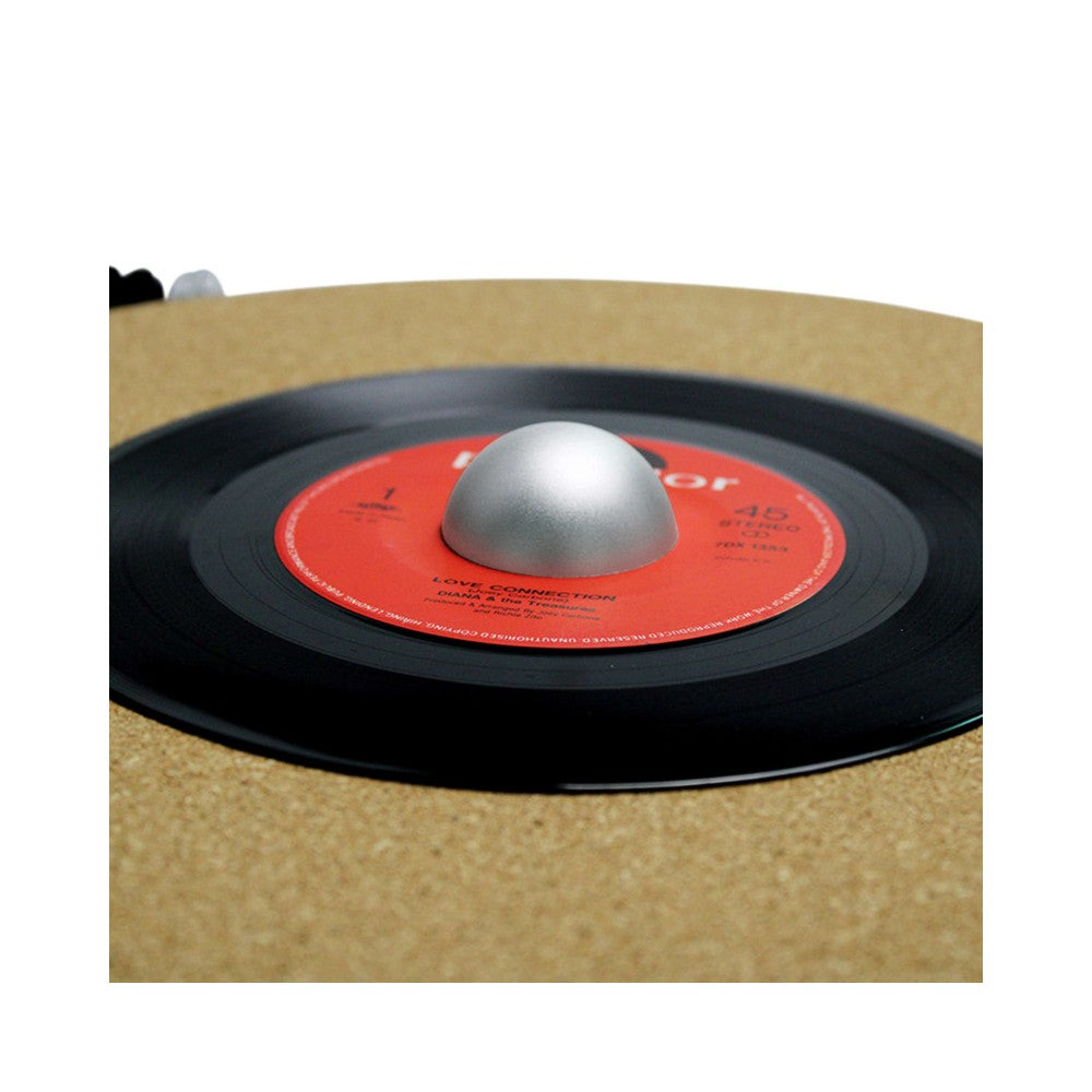 Enova Hifi Dispositivo centrador semisfera 45 rpm para tocadiscos, ligero y robusto