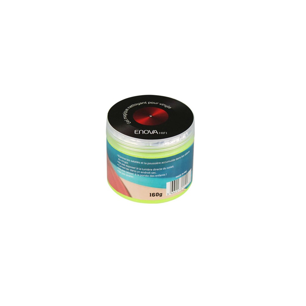 Enova Hifi Vinyl cleaning gel to remove dirt, impurities and dust accumulated in the grooves of the vinyl