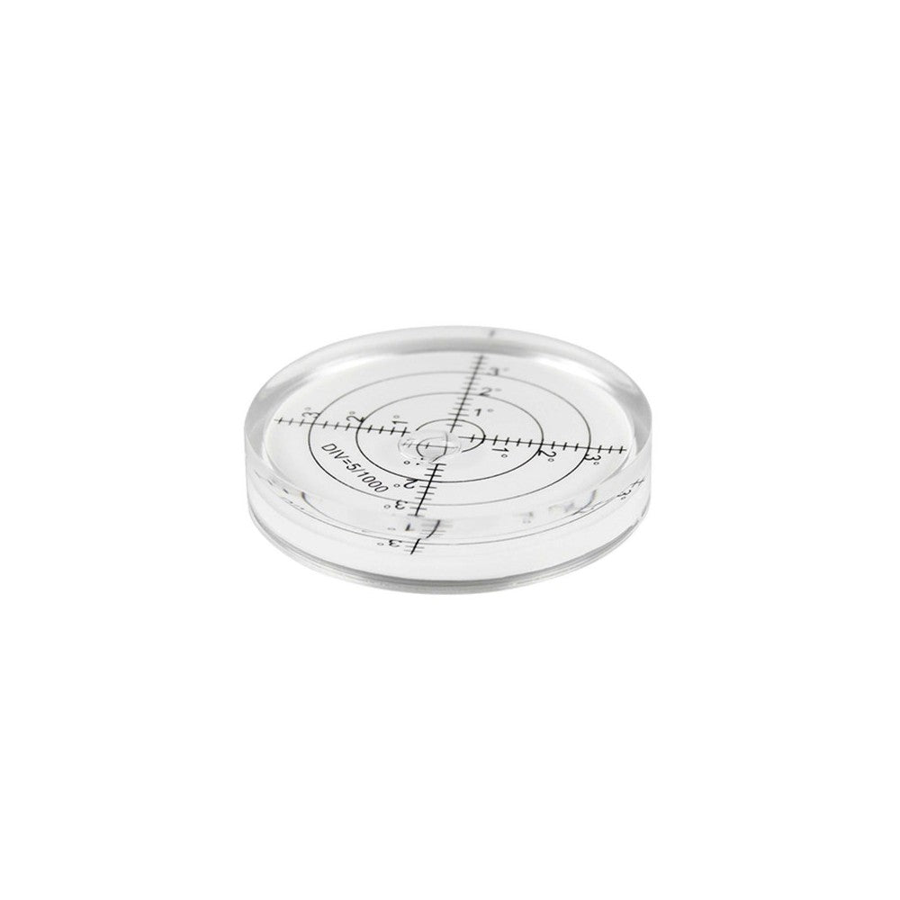 Enova Hifi Turntable bubble spirit designed to check if the turntable is level and adjust it if necessary