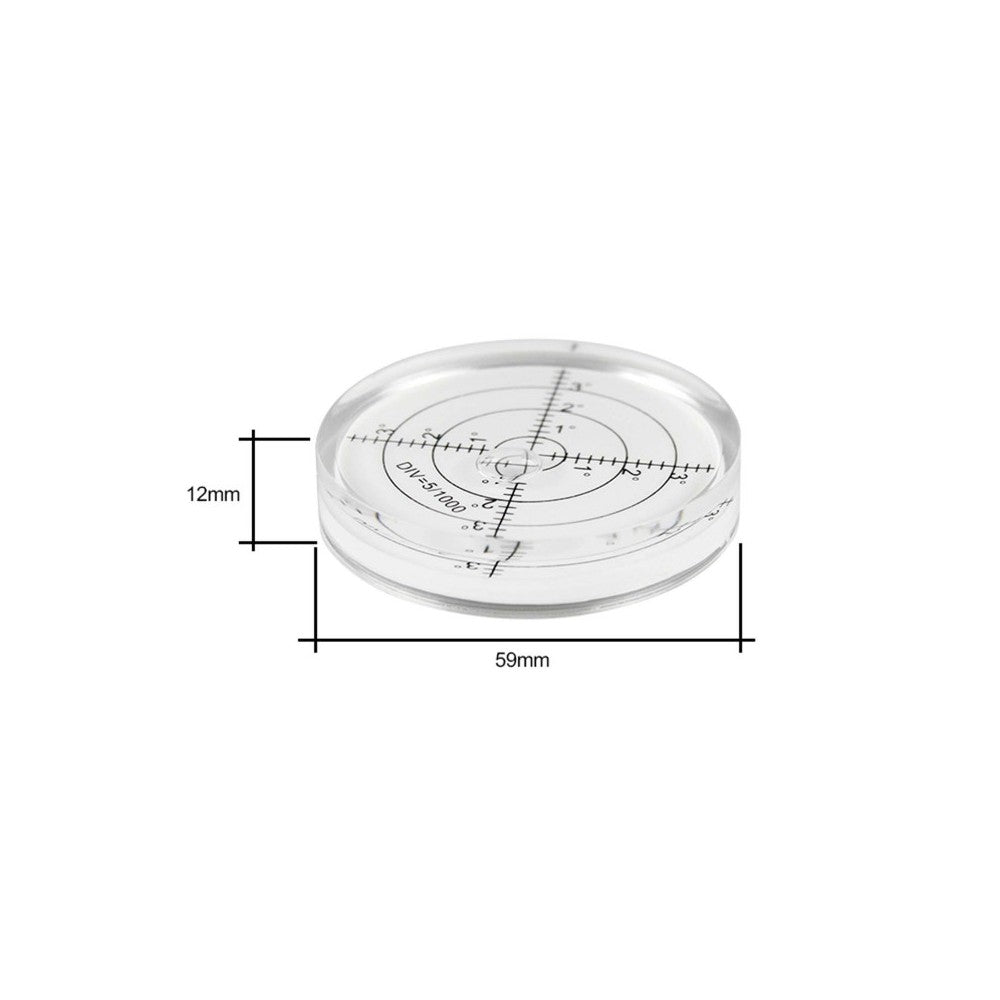 Enova Hifi Turntable bubble spirit designed to check if the turntable is level and adjust it if necessary