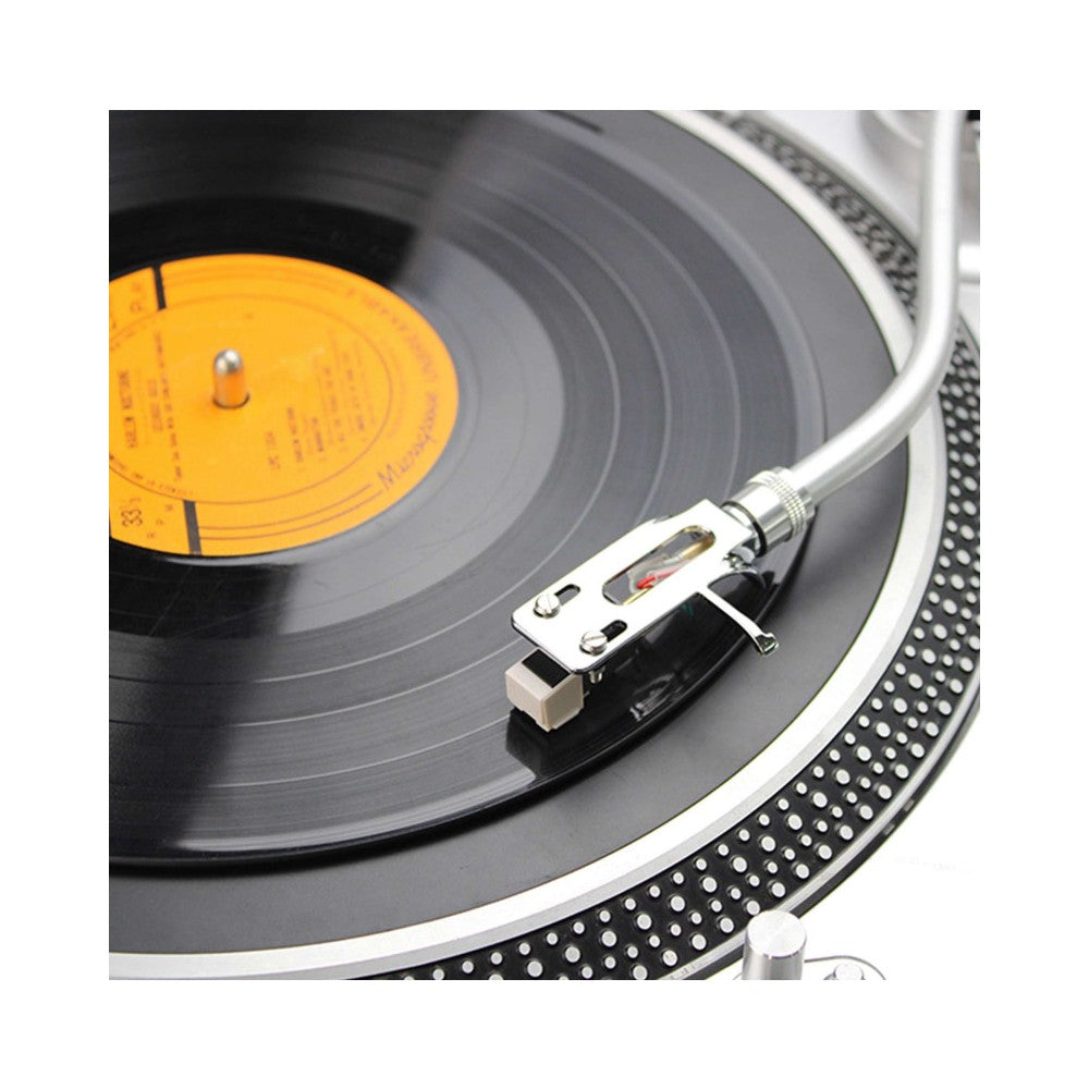 Enova Hifi Silver shell with a refined design for turntable tonearm, delivered with 4 connectors