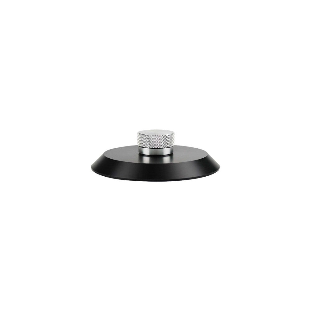 Enova Hifi Clamper for vinyl records designed to improve vinyl record stability