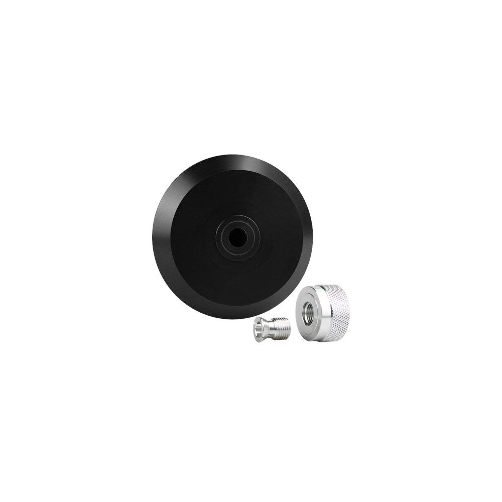 Enova Hifi Clamper for vinyl records designed to improve vinyl record stability