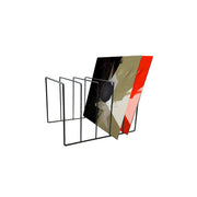 Enova Hifi Steel vinyl storage, a metal support to hold vinyls and store them easily