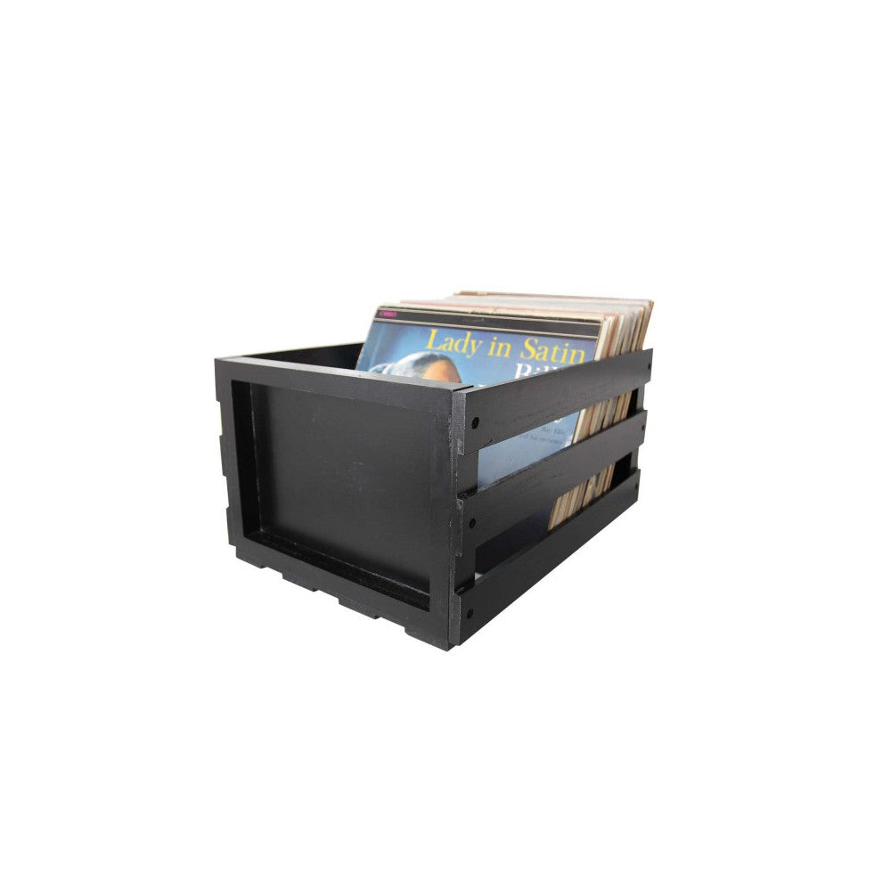 Enova Hifi 120 LP storage box - black finish