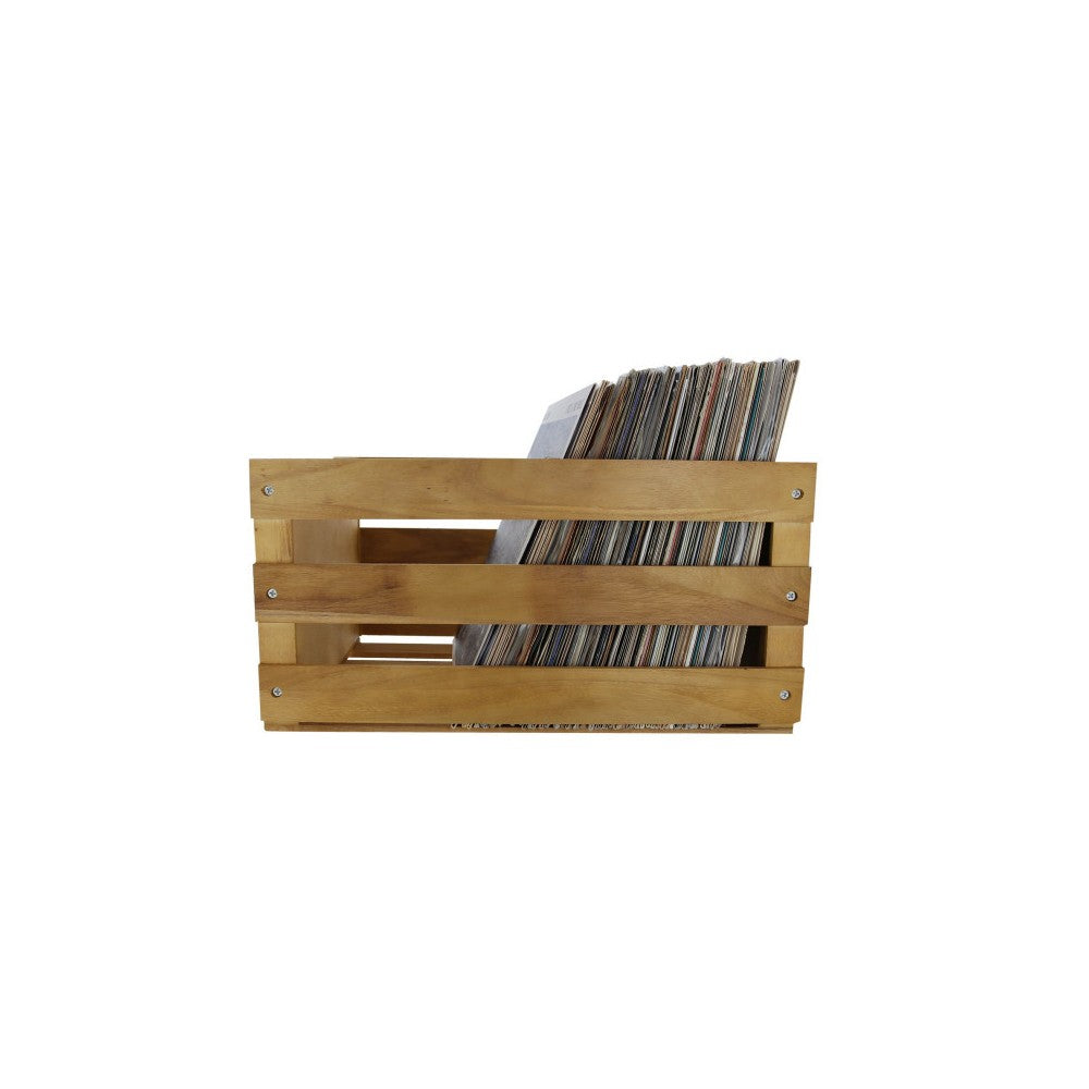 Enova Hifi 120 LP storage box - wood finish