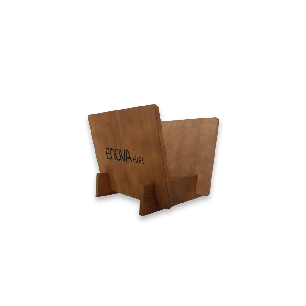 Enova Hifi 25 LP vinyl rack - wood finish