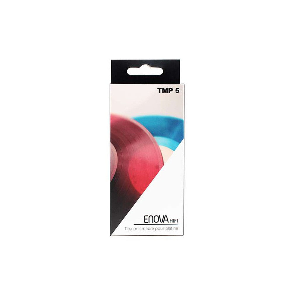 Enova Hifi Microfiber cloth for turntable, 5 pcs., designed to clean vinyl records