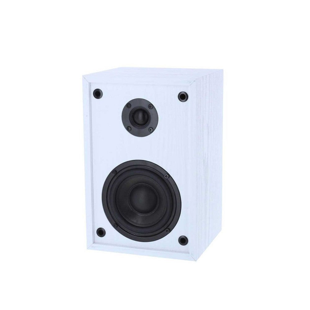 Altavoces de alta fidelidad Enova + tocadiscos de alta fidelidad USB/Bluetooth con Ortofon OM 5E - acabado blanco