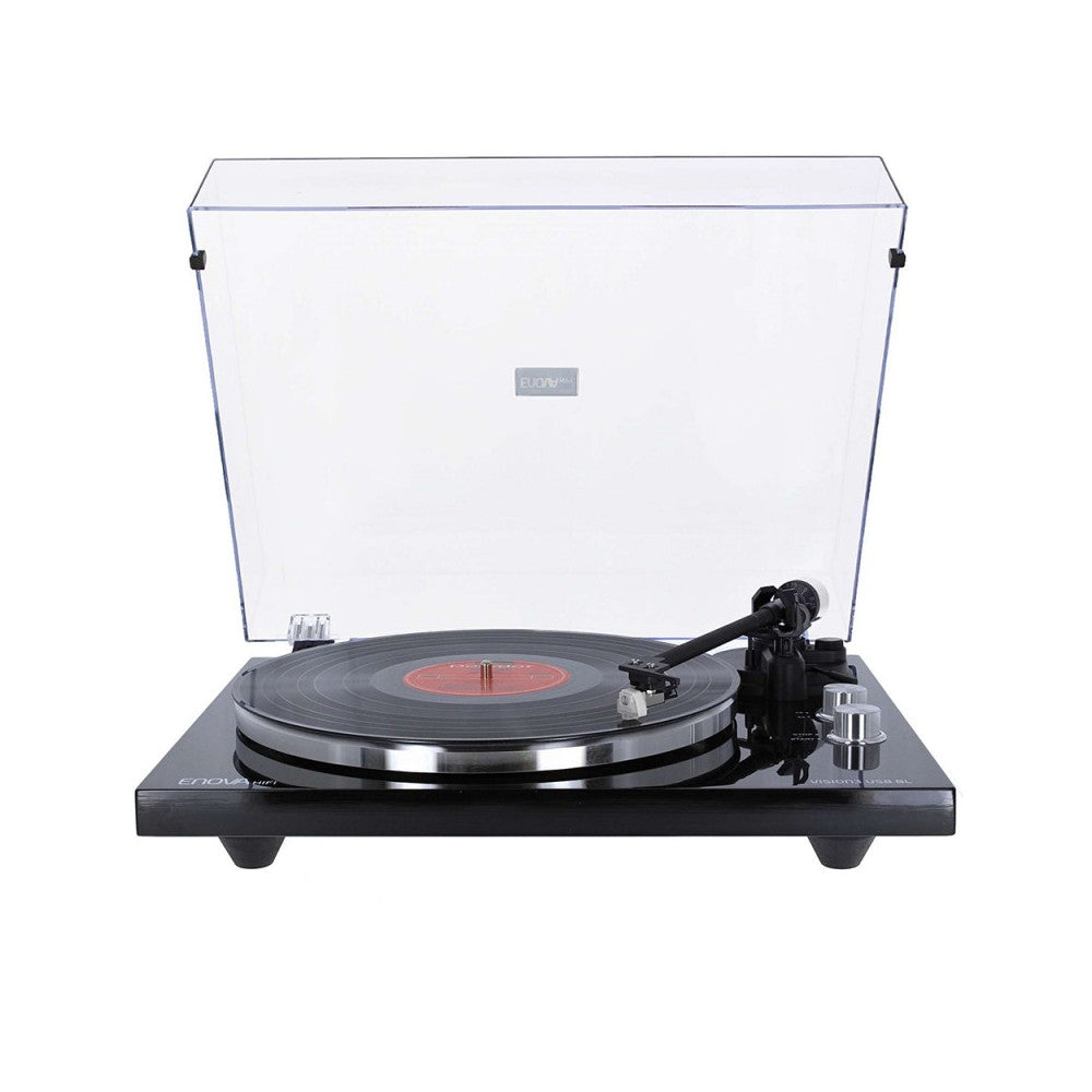 Enova Hifi Hi-Fi USB turntable, black finish, RIAA preamp, Audio Technica 3600L