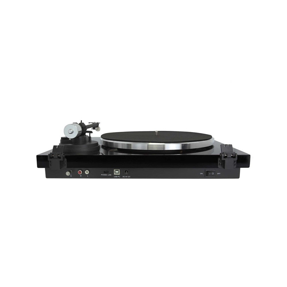 Enova Hifi Hi-Fi USB turntable, black finish, RIAA preamp, Audio Technica 3600L
