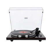 Enova Hifi Hi-Fi USB turntable, glossy dark wood finish, RIAA preamp, Audio Technica 3600L