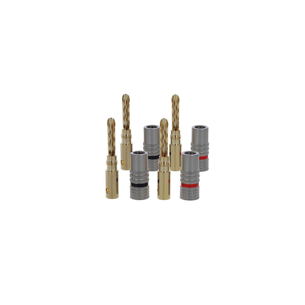 Enova Hifi Metal banana plugs, pack of 4