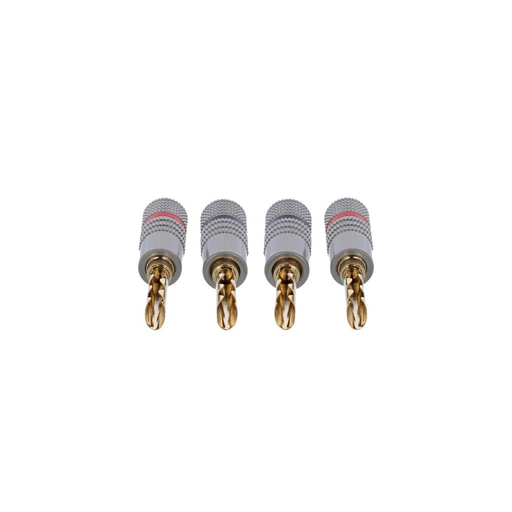 Enova Hifi Metal banana plugs, pack of 4