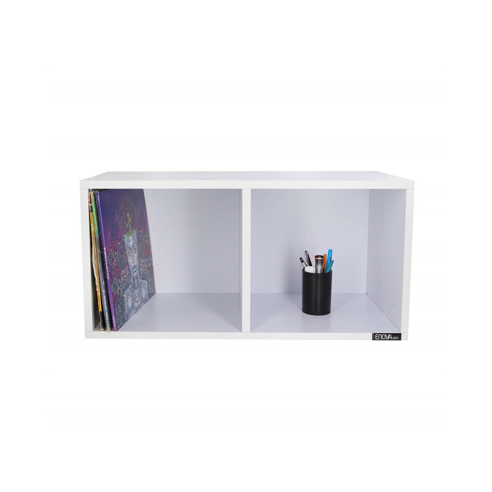 Enova Hifi White cabinet for 240 vinyls
