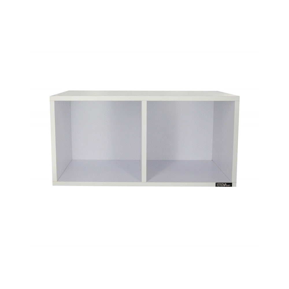Mueble blanco Enova Hifi para 240 vinilos