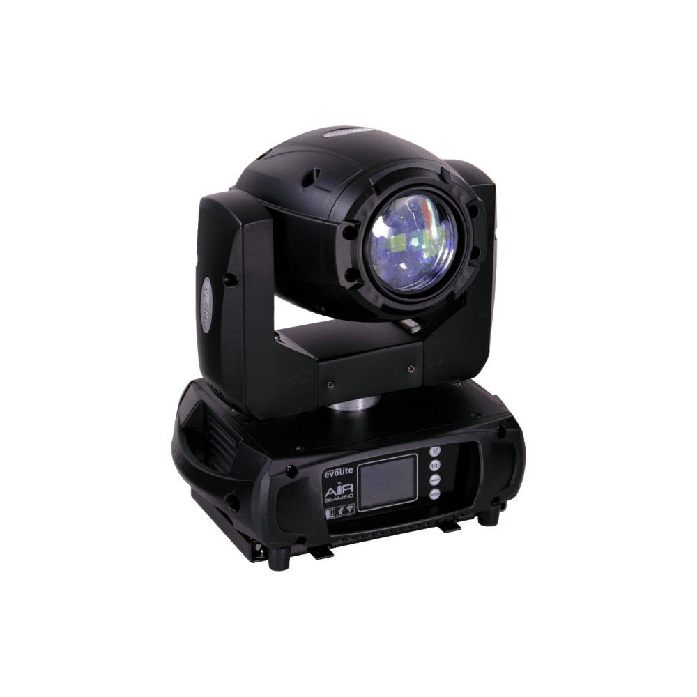 Evolite cabeza móvil LED de 60 W que también puede funcionar con batería integrada, DMX inalámbrico y control remoto