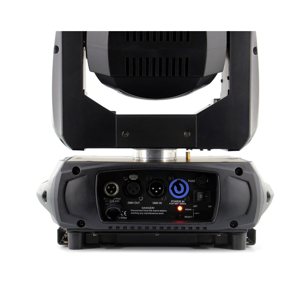 Evolite cabeza móvil LED de 60 W que también puede funcionar con batería integrada, DMX inalámbrico y control remoto