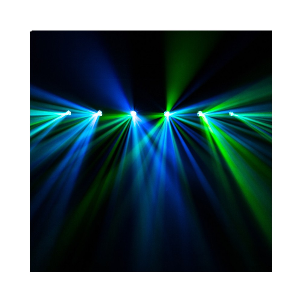 Evolite cabeza móvil LED de 60 W que también puede funcionar con batería integrada, DMX inalámbrico y control remoto