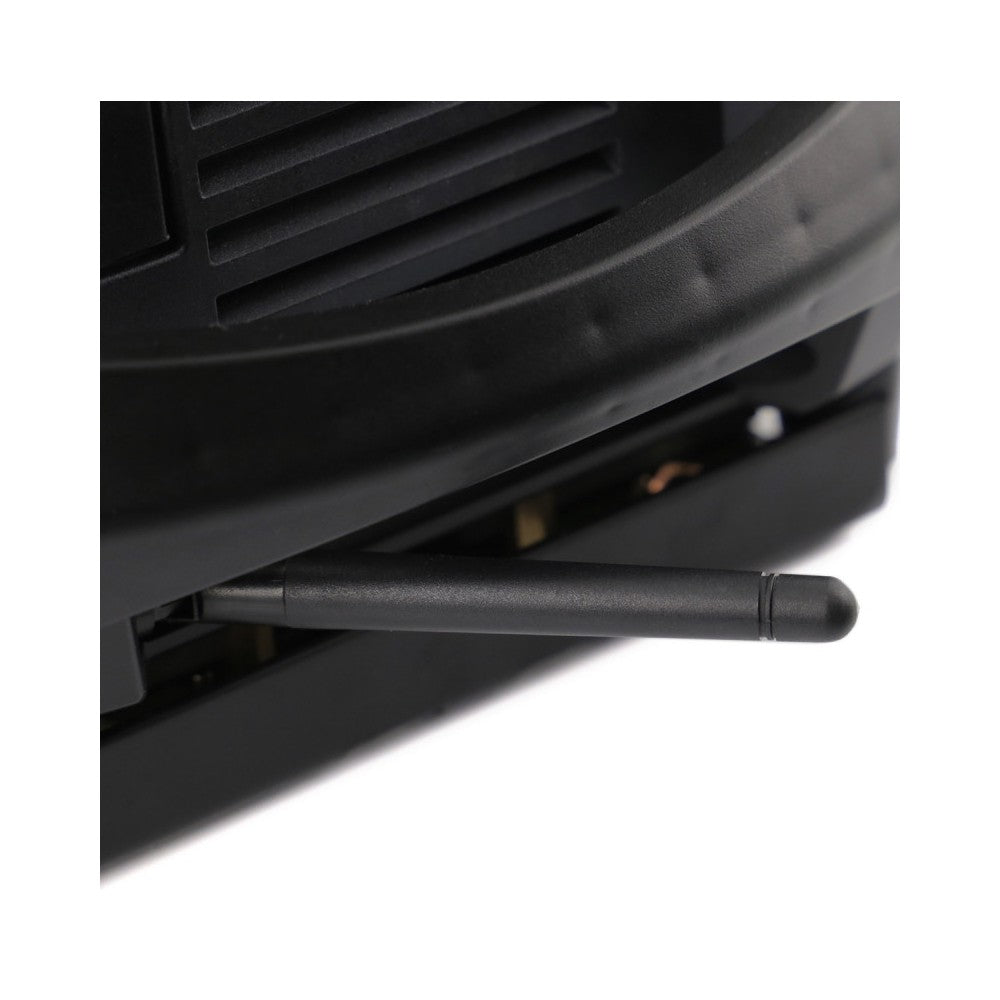 Evolite 60 W cabeza móvil LED con haz que también puede funcionar con batería integrada, DMX inalámbrico y control remoto