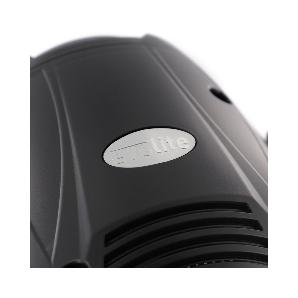 Evolite 60 W cabeza móvil LED con haz que también puede funcionar con batería integrada, DMX inalámbrico y control remoto