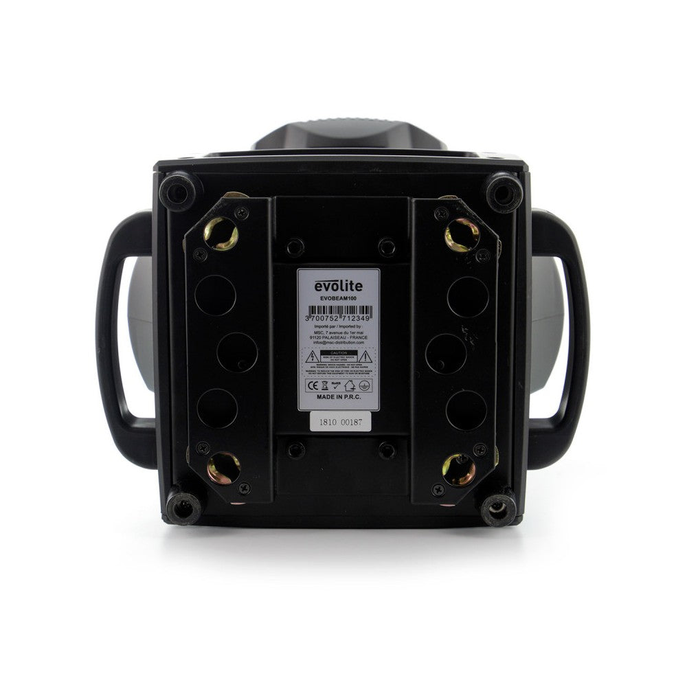 Evolite Compact moving head with 100W white LED, 2 prisms