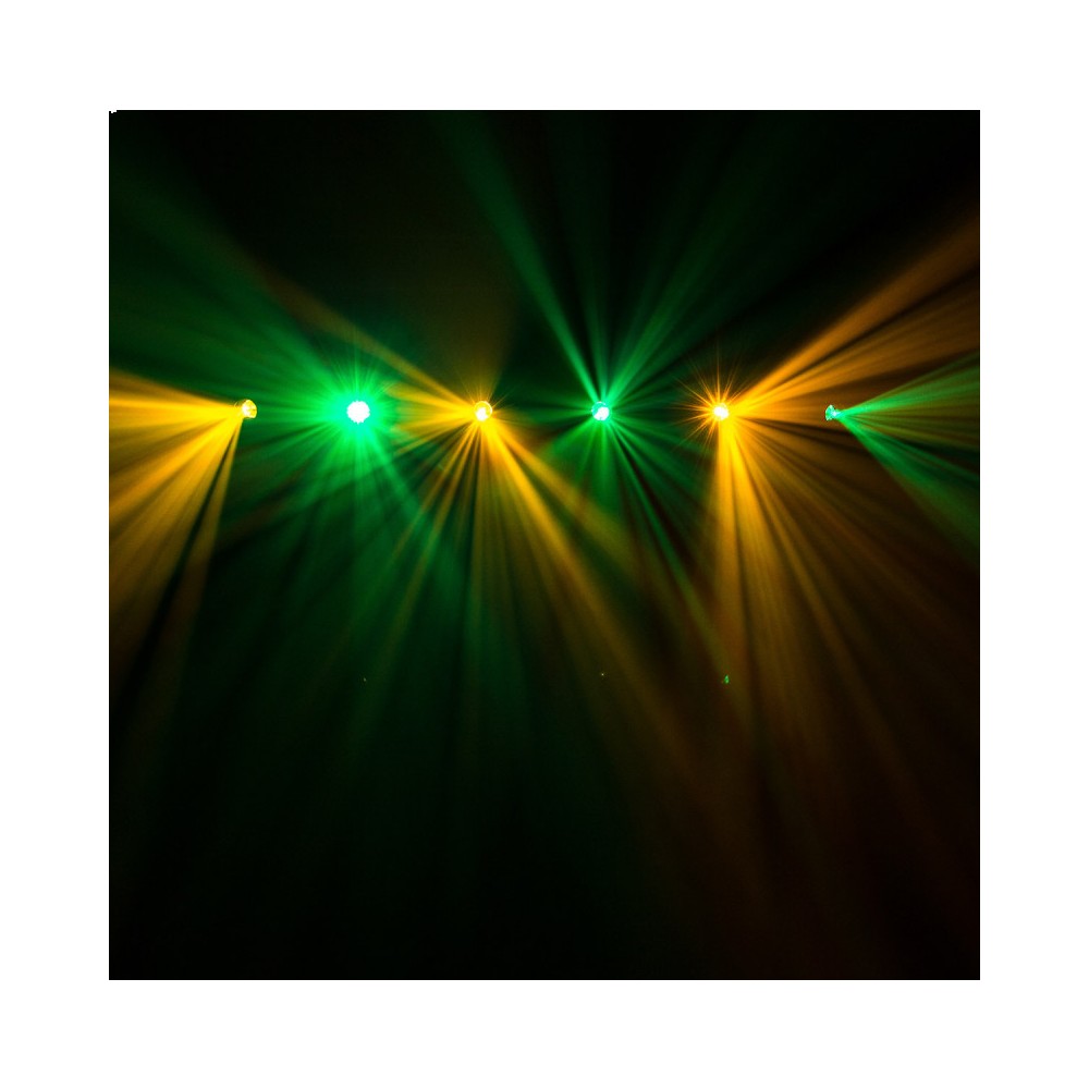 Evolite Compact moving head with 100W white LED, 2 prisms