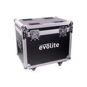 Evolite Flight-case for Evo Beam 100 moving heads, 2 slots