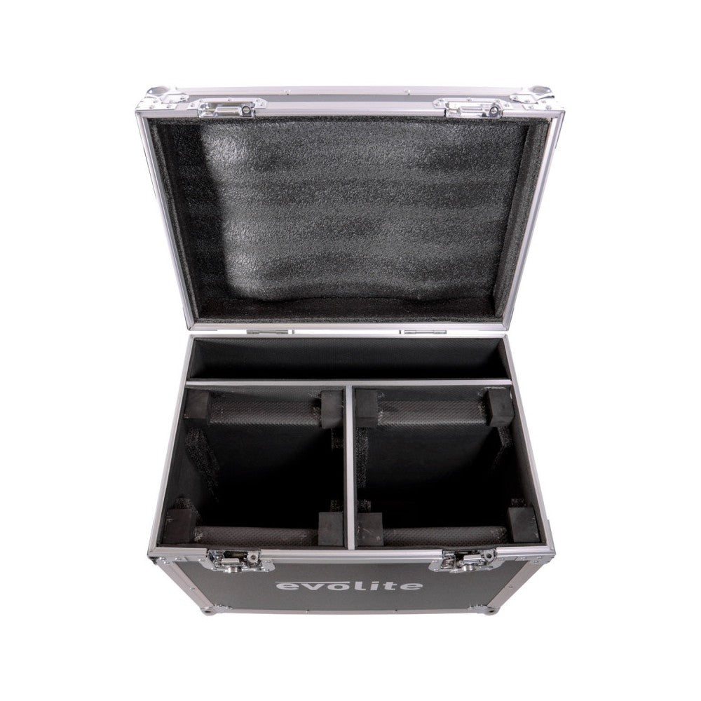 Evolite Flight case para cabezas móviles Evo Beam 100, 2 ranuras