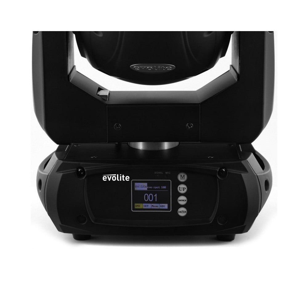 Evolite 120W LED spot moving head DMX controllable
