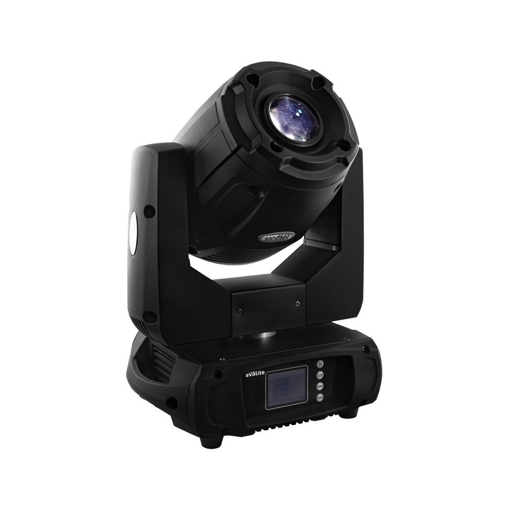 Evolite 180W LED spot moving head DMX controllable
