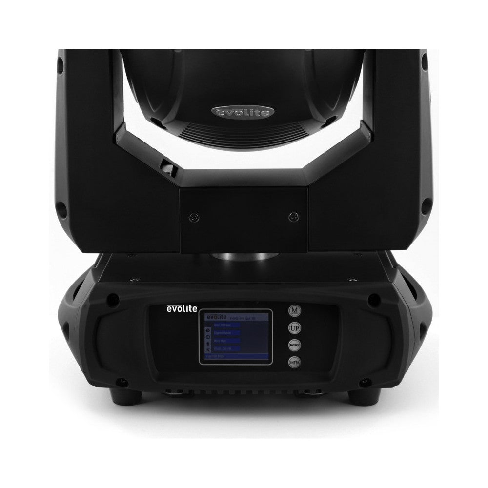 Evolite 180W LED spot moving head DMX controllable