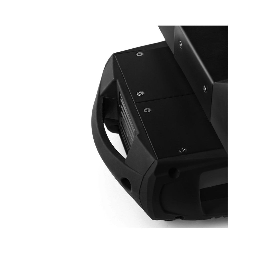 Evolite 250 W LED spot zoom moving head controllable in DMX