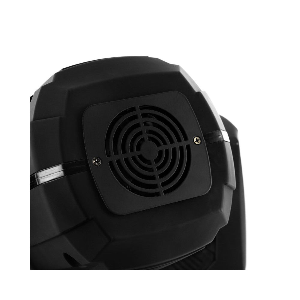 Evolite 250 W LED spot zoom moving head controllable in DMX