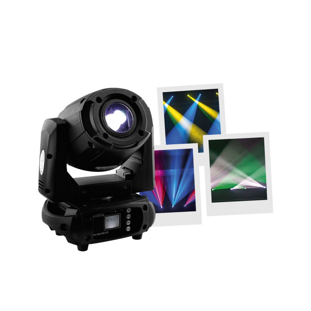 Evolite 60 W LED compact moving head