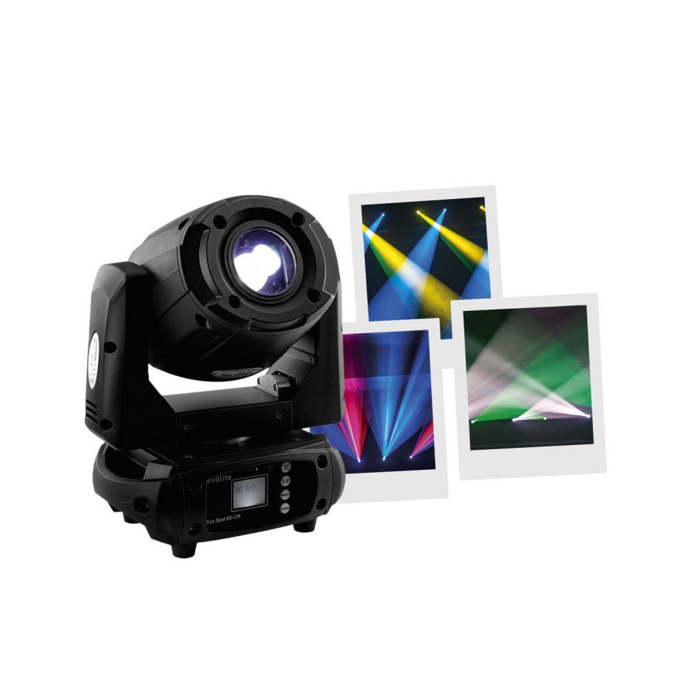 Evolite 60 W LED compact moving head