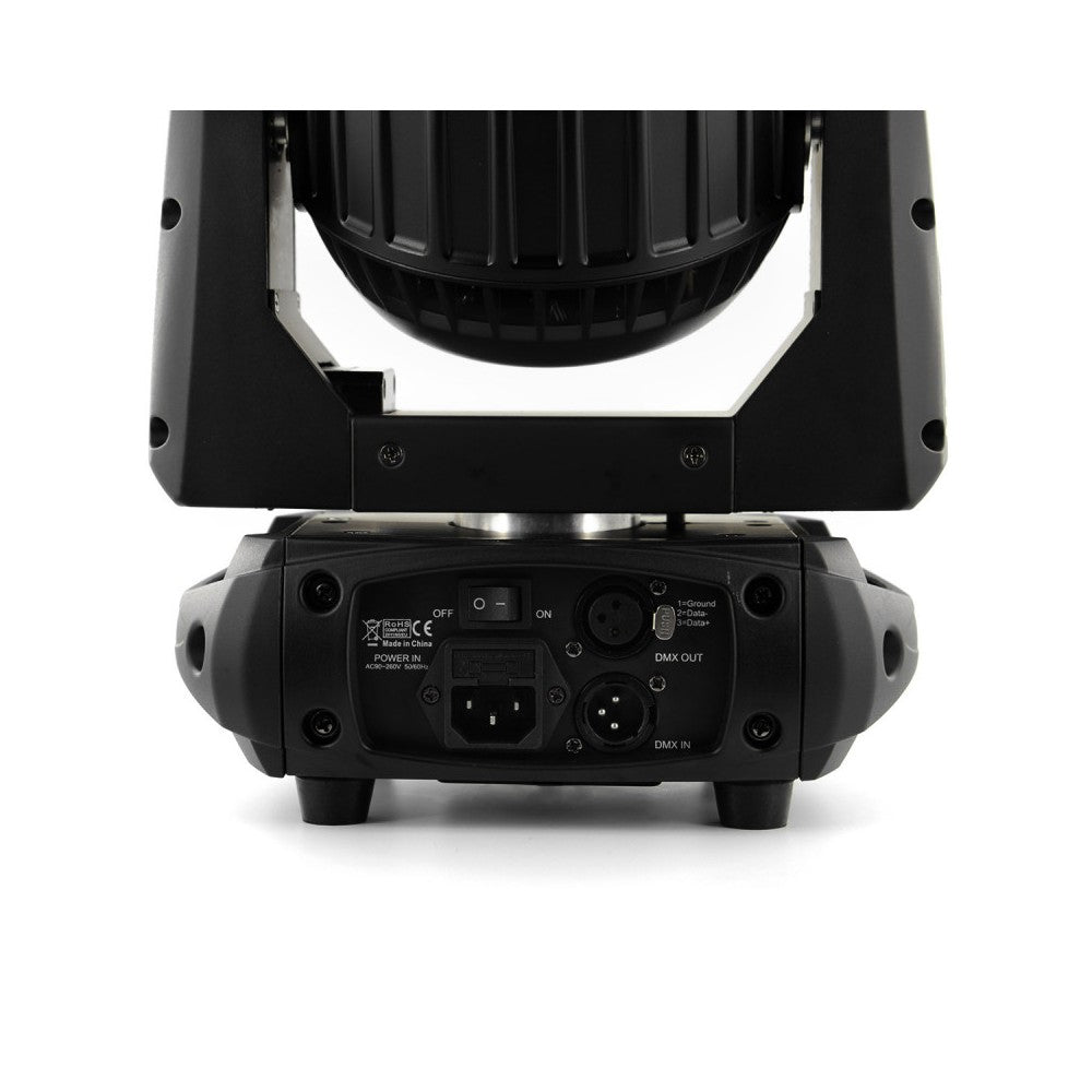 Evolite 6 x 10 W RGBW Quad LEDs, cabezal móvil wash con zoom