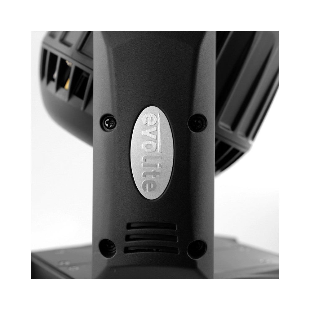 Evolite 6 x 10 W RGBW Quad LEDs, cabezal móvil wash con zoom