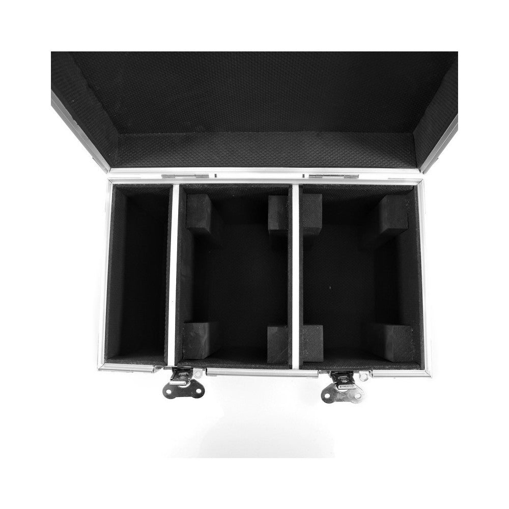 Flight case 2 en 1 Evolite para cabezas móviles Evo Wash 610-CRz, 2 ranuras