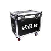 Evolite Flight-case for Moving Beam 1R moving heads, 2 slots